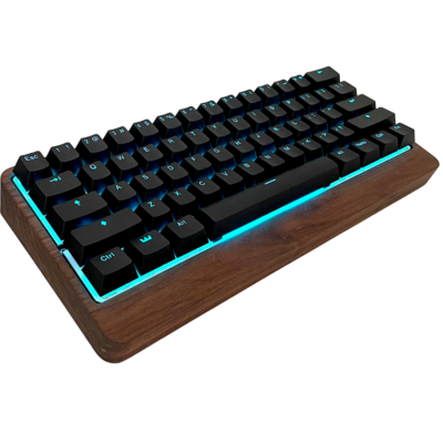 woooting Tastatur im edlen Holtzase